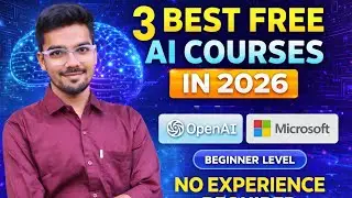 3 Best FREE AI Courses in 2026 (For Absolute Beginners)