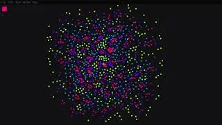 Life Engine - Biology-like reactions with particles.