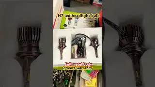H7 LED Headlights: Scientifically Proven Super Brightness