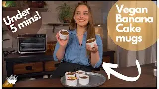 Easy VEGAN banana bread cake