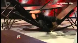 Ryback Throws Seth Rollins Off A Ladder - TLC 2012