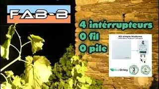 Jusqu'&agrave; 10 interrupteurs sans fil et sans pile 😃 👉 INTERELEC d'ECODRING !
