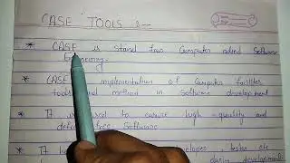 CASE Tool In Software Engineering || CS Chopda Classes