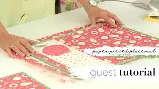 Foundation Paper Pieced Placemat