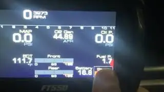 Fueltech FT550 Honda first start up