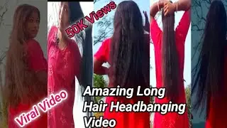 Long hair Headbanging video #headbangingvideo #longhairheadbanging #viralvideo