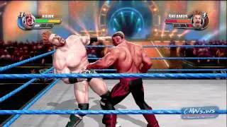 WWE ALL STARS DLC HAWK Entrance and Gameplay