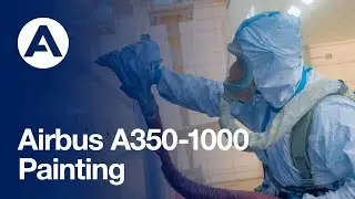 First A350-1000: Painting
