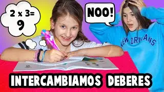 ¿QUE PASA CUANDO INTERCAMBIO DEBERES CON MI HERMANITA? 😱