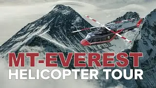 Mount Everest Helicopter Tour, #4k  #14peaks  #gokyo  #nuptse  #AmaDablam