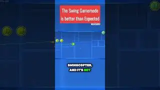 Игровой режим Swing лучше, чем ожидалось #geometrydash #lobotomy #geometrydashmeme