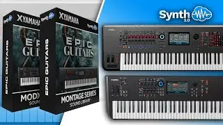 YAMAHA MONTAGE / MODX SERIES ♫ A new lead guitar sound ► EPIC GUITARS SOUND BANK