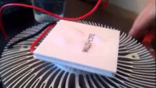 Peltier cooling showoff