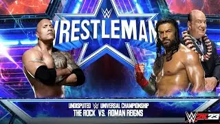 FULL MATCH &mdash; Roman Reigns vs. The Rock - Undisputed Universal Title Match - WrestleMania 38