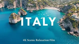 Italy 4K Scenic beauty | Relaxing Italy Nature Scenes
