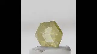 Hexagon Diamond Natural Diamond 0.22 Tcw Yellow Color Hexagon Stepcut Diamond