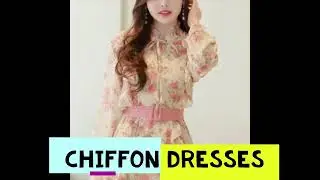 Vestidos de gasa, Korean fashion