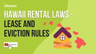 Hawaii Rental Laws Lease and Eviction Rules