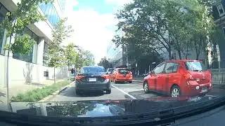 Driving in Cambridge, Massachusetts