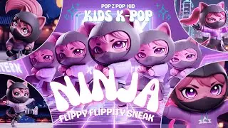 WAIT&mdash;This Ninja Won&rsquo;t Stop Flipping! 🥷 | Kids K-Pop Sing-Along | Ninja Flippy-Flippity Music Video