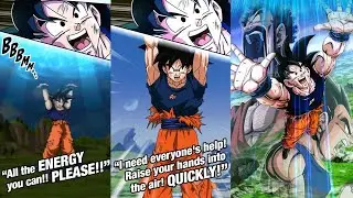 GLOBAL! 4000 LOGIN DAYS LR GOKU SUPER ATTACKS! Dragon Ball Z Dokkan Battle
