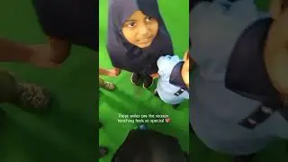 Teachers Heart Glows With Children smiles 😊