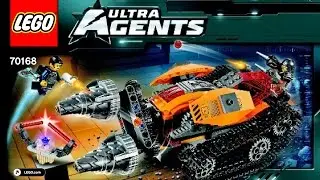 70168 LEGO Drillex Diamond Job Agents instruction booklet
