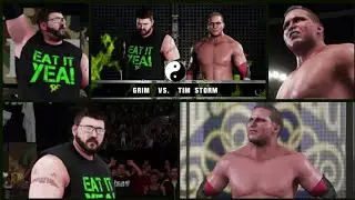 WWE 2K18 Grim VS Tim Storm