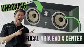 НОВИНКА! Распаковка центральной акустической системы Focal Aria Evo X &mdash; отделка Green Moss &mdash; Вейл, Колорадо