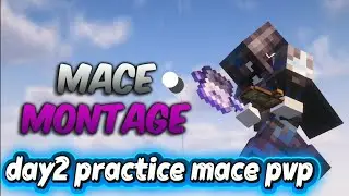 Day 2 of practice mace pvp / montage of Mace pvp