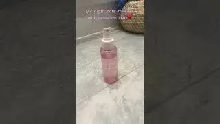 My night care routine with sensitive skin💖⭐️💖⭐️