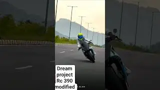 Dream project Rc 390 modified #automobile #shorts