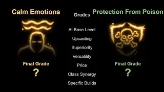 Спокойные эмоции и защита от отравления &mdash; BG3 Report Cards / Tier List