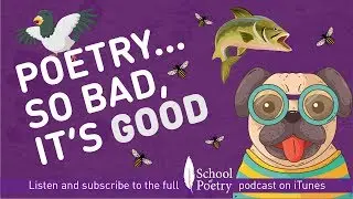 School of Poetry: So Bad, It's Good... E2 - Dogs, Pigeons, Trouts and Wasps!?