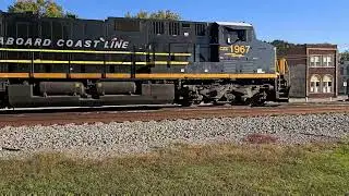 CSX M401-23 with SCL ES44AH leading an ES44AH & AC44CW YN2 With Some Horn Salutes