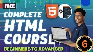 HTML full course | Audio, Video, youtube video iframe, google map embed  |  part-6