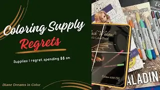Coloring Supply Regrets