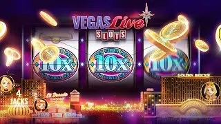 Vegas Live Slots Casino (by PlayDog) IOS Gameplay Video (HD)