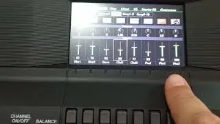 Alterando volume dos instrumentos do ritmo na linha Yamaha PSR (Delazari)