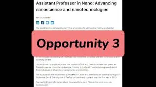 TIFR Scholarship senior lecturer Swansea University Assistant Professor Nanotechnology postdoc #jobs