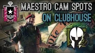 TOP Maestro Cam Spots on Clubhouse | Rainbow Six Siege Tips | Tricks | Spots | Guides