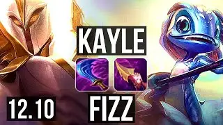 KAYLE vs FIZZ (MID) | 9/0/2, Legendary, 400+ games | BR Master | 12.10