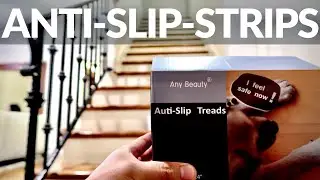 Anti Slip Stair / Floor Treads REVIEW - Transparent 24&rdquo;x4&rdquo; Strips
