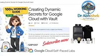 Creating Dynamic Secrets for Google Cloud with Vault | January 2026 | #GSP1007 #qwiklabsarcade2026