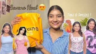 Savana Summer Tops & Dress Haul 😍| All Under ₹1000/-| Deepika Dumrey