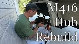 I bought a M416 trailer!!  Let's service the hubs!