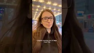 I regret moving out of NYC