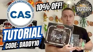 Greatest CAS Grading Tutorial of All Time &ndash; Full Walkthrough & 30+ Vintage Items Sent In! #starwars 