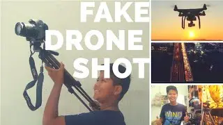 How to shoot fake drone shot[part 1] || tech veck ||