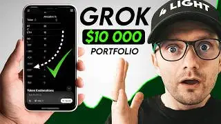 $10,000 Crypto Portfolio Designed by GROK &ndash; Watch the Token List!